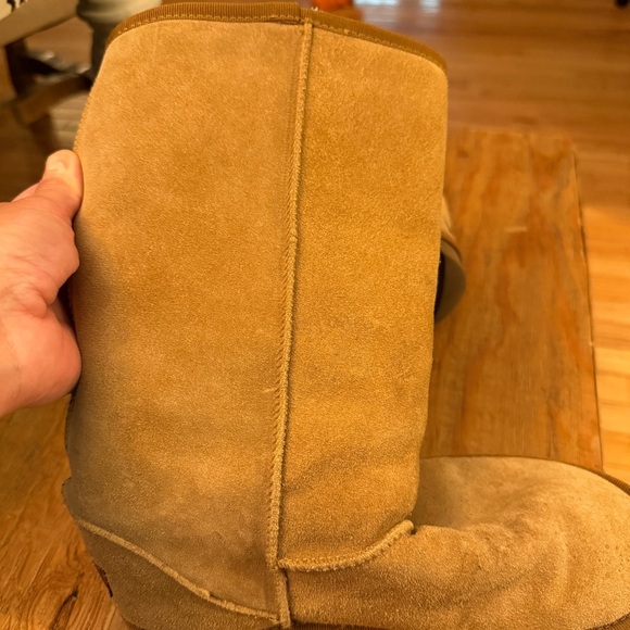 UGG Classic Tall Beige Suede Boots - Picture 8 of 10